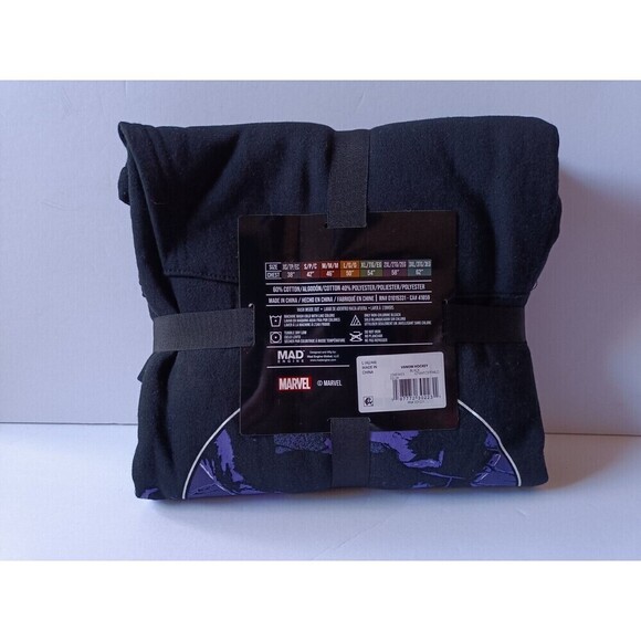 Venom Pullover Hoodie Men's Size Large Graphic Print Black Long Sleeve - Picture 4 of 6